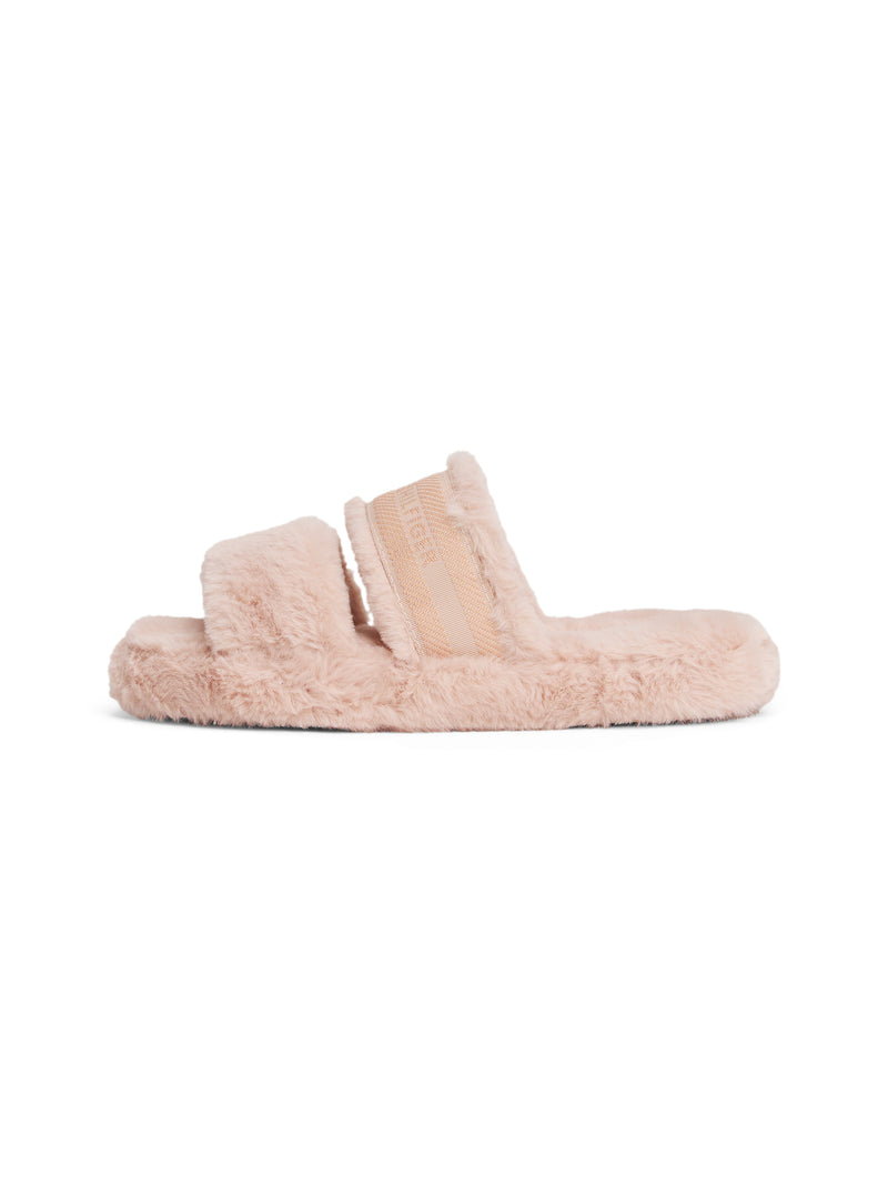 An image of the Tommy Hilfiger Hilfiger Fur Slippers