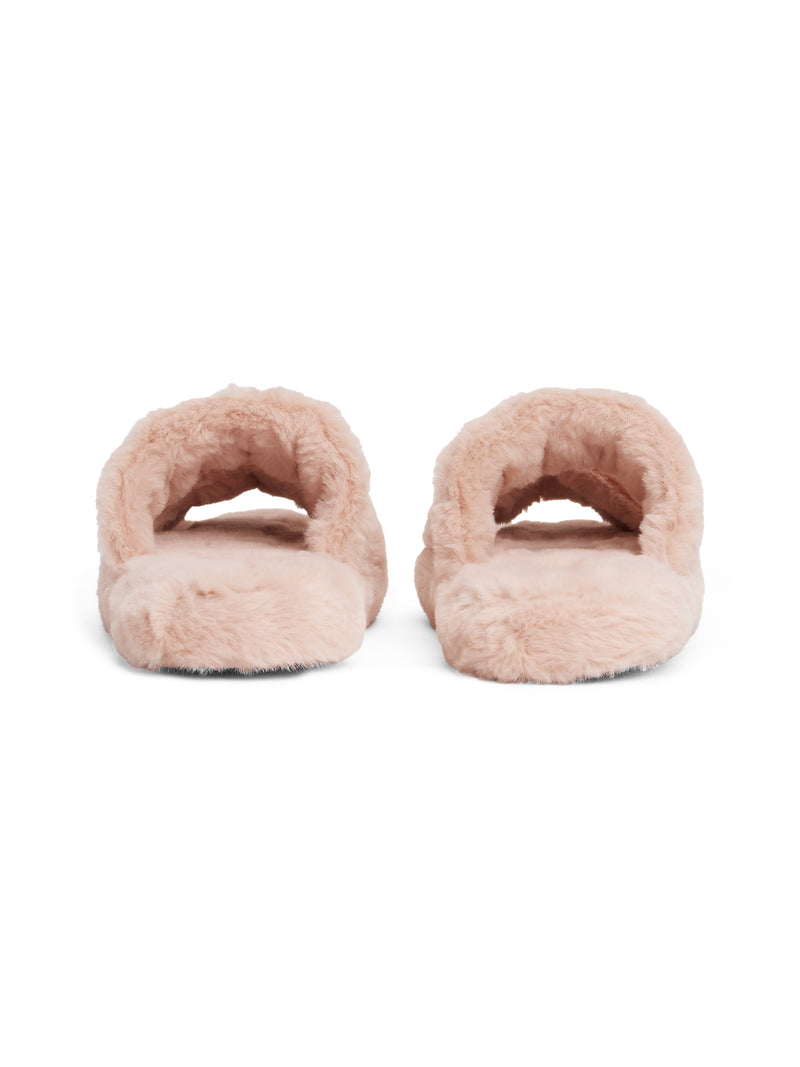 An image of the Tommy Hilfiger Hilfiger Fur Slippers