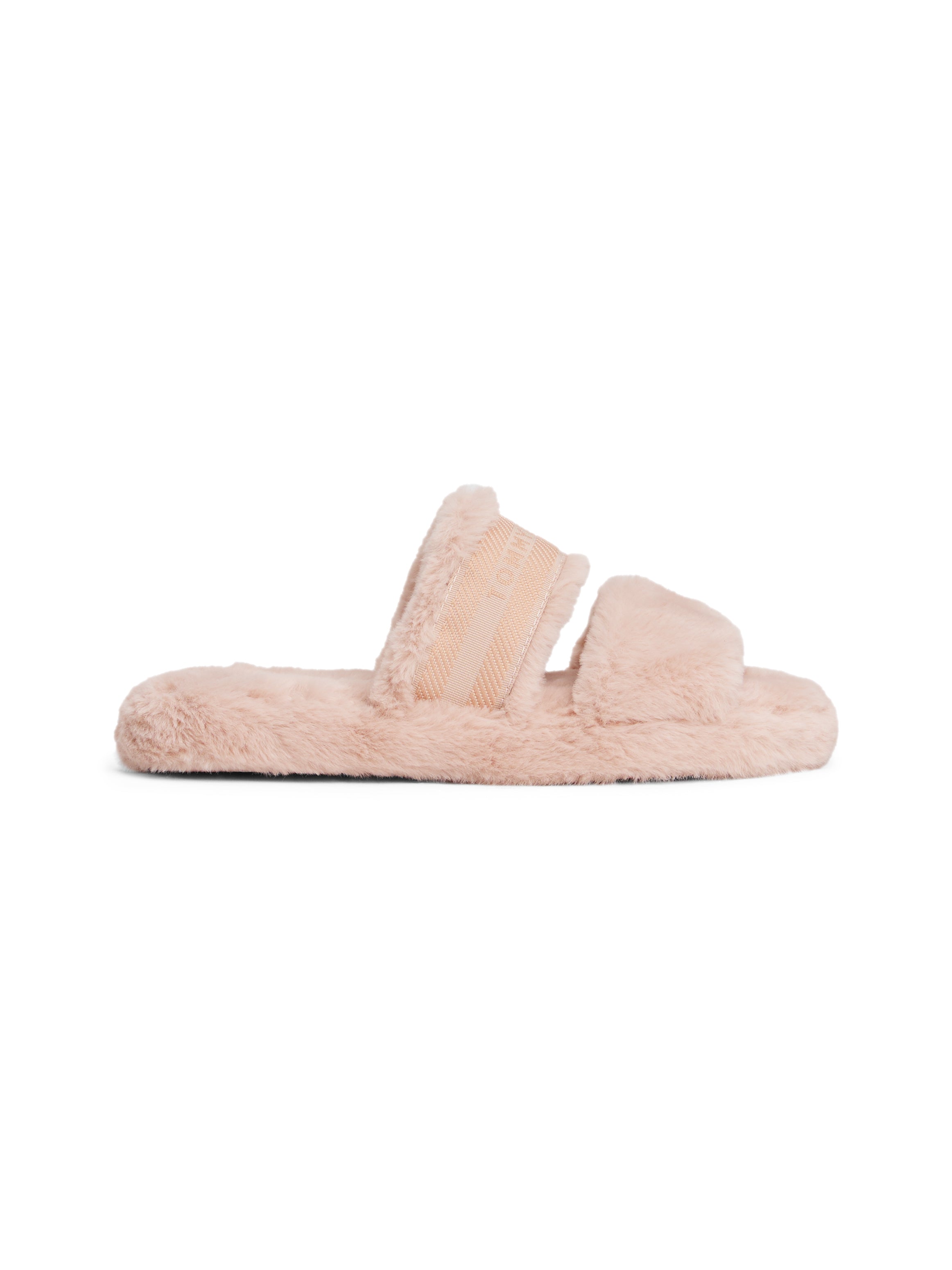 An image of the Tommy Hilfiger Hilfiger Fur Slippers