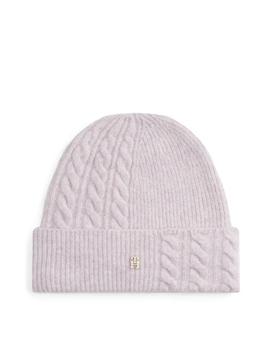 An image of the Tommy Hilfiger Elevated Chic Fluffy Beanie