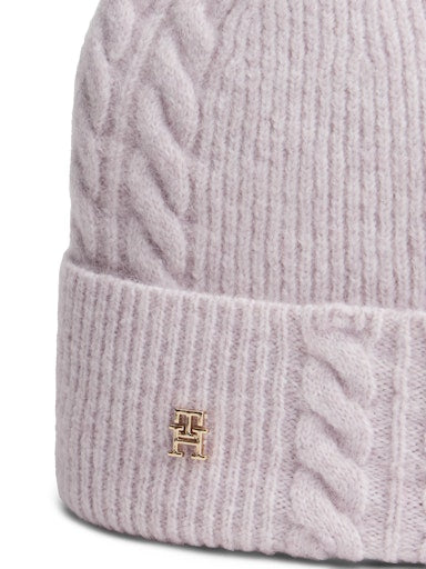 An image of the Tommy Hilfiger Elevated Chic Fluffy Beanie