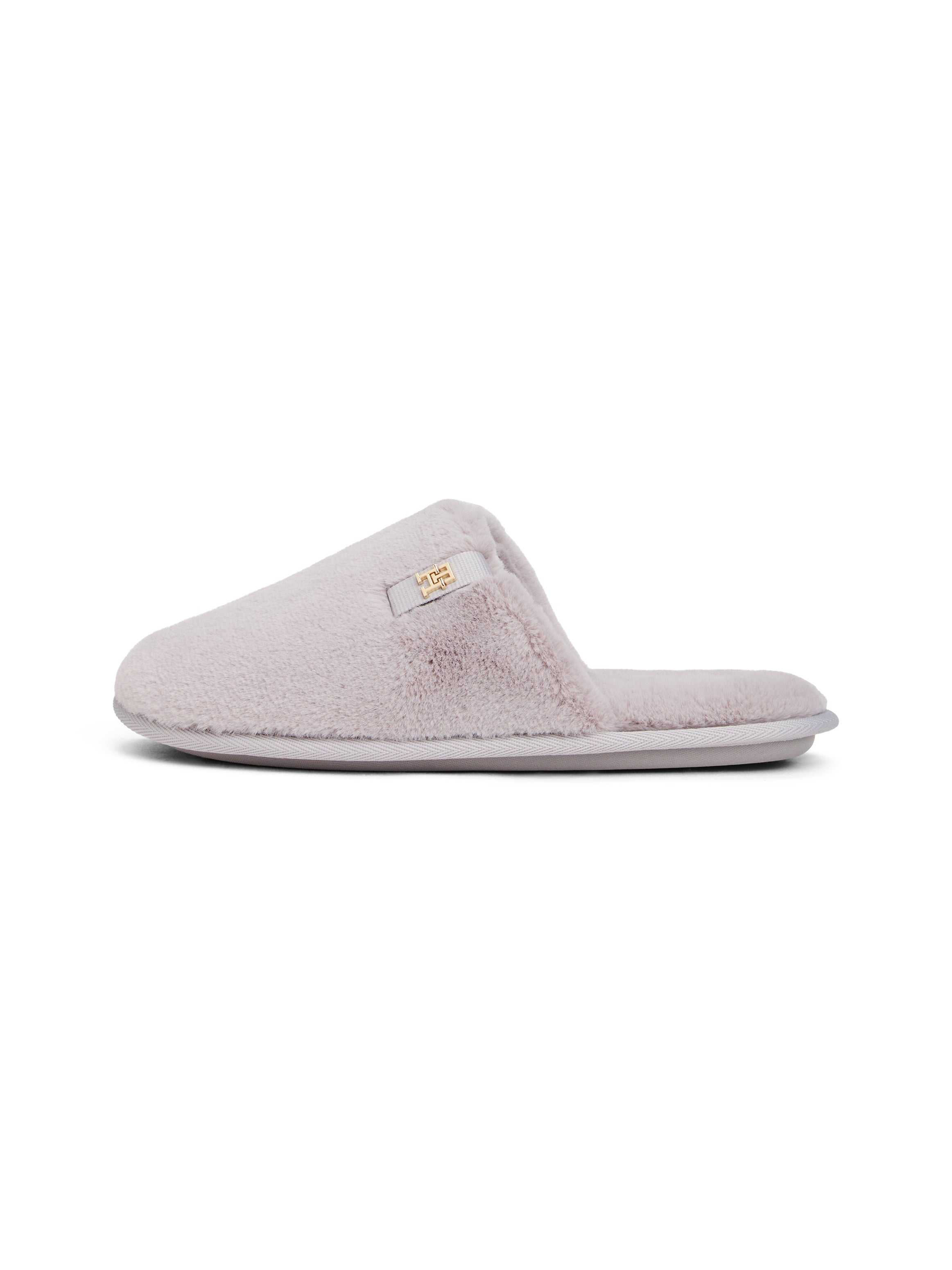 An image of the Tommy Hilfiger Faux Fur House Shoes
