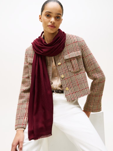 An image of the Tommy Hilfiger Monogram Scarf
