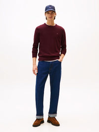 An image of the Tommy Hilfiger Crew Neck Jumper with Cashmere