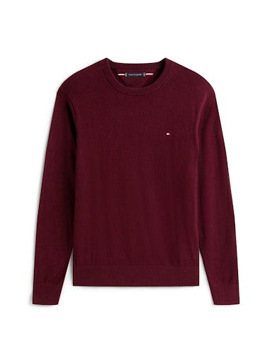 An image of the Tommy Hilfiger Crew Neck Jumper with Cashmere