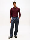 An image of the Tommy Hilfiger Regular Fit Long Sleeve Polo Shirt