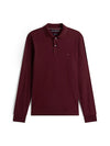 An image of the Tommy Hilfiger Regular Fit Long Sleeve Polo Shirt
