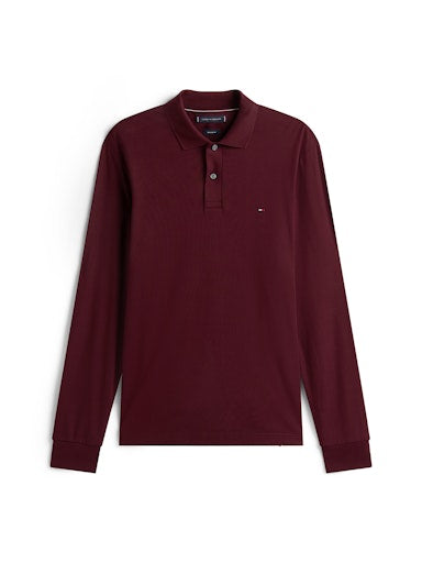 An image of the Tommy Hilfiger Regular Fit Long Sleeve Polo Shirt