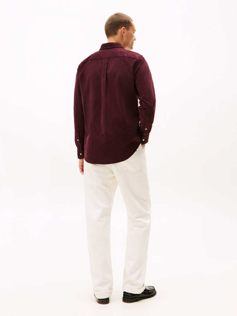 An image of the Tommy Hilfiger Solid Corduroy Shirt