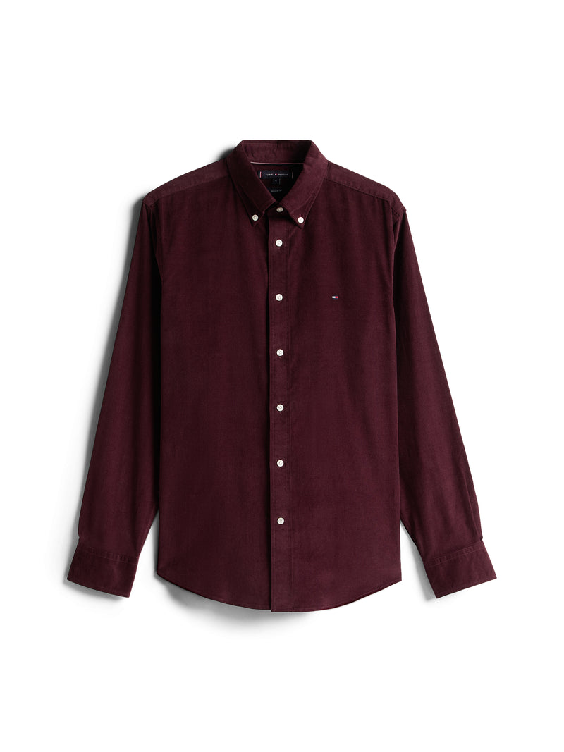 An image of the Tommy Hilfiger Solid Corduroy Shirt