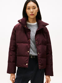 An image of the Tommy Hilfiger Crest Embroidery Down Puffer Jacket