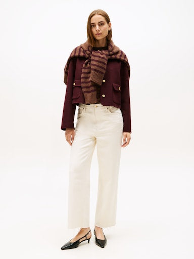 An image of the Tommy Hilfiger Double-Faced Wool Blend Jacket