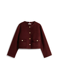 An image of the Tommy Hilfiger Double-Faced Wool Blend Jacket