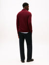 An image of the Tommy Hilfiger Pure Lambswool Half-Zip Jumper