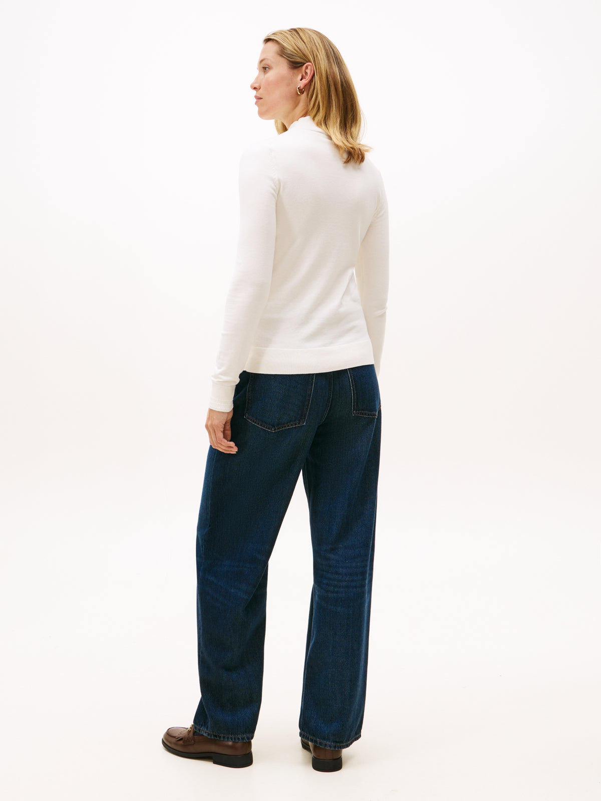 An image of the Tommy Hilfiger Mock Neck Sweater