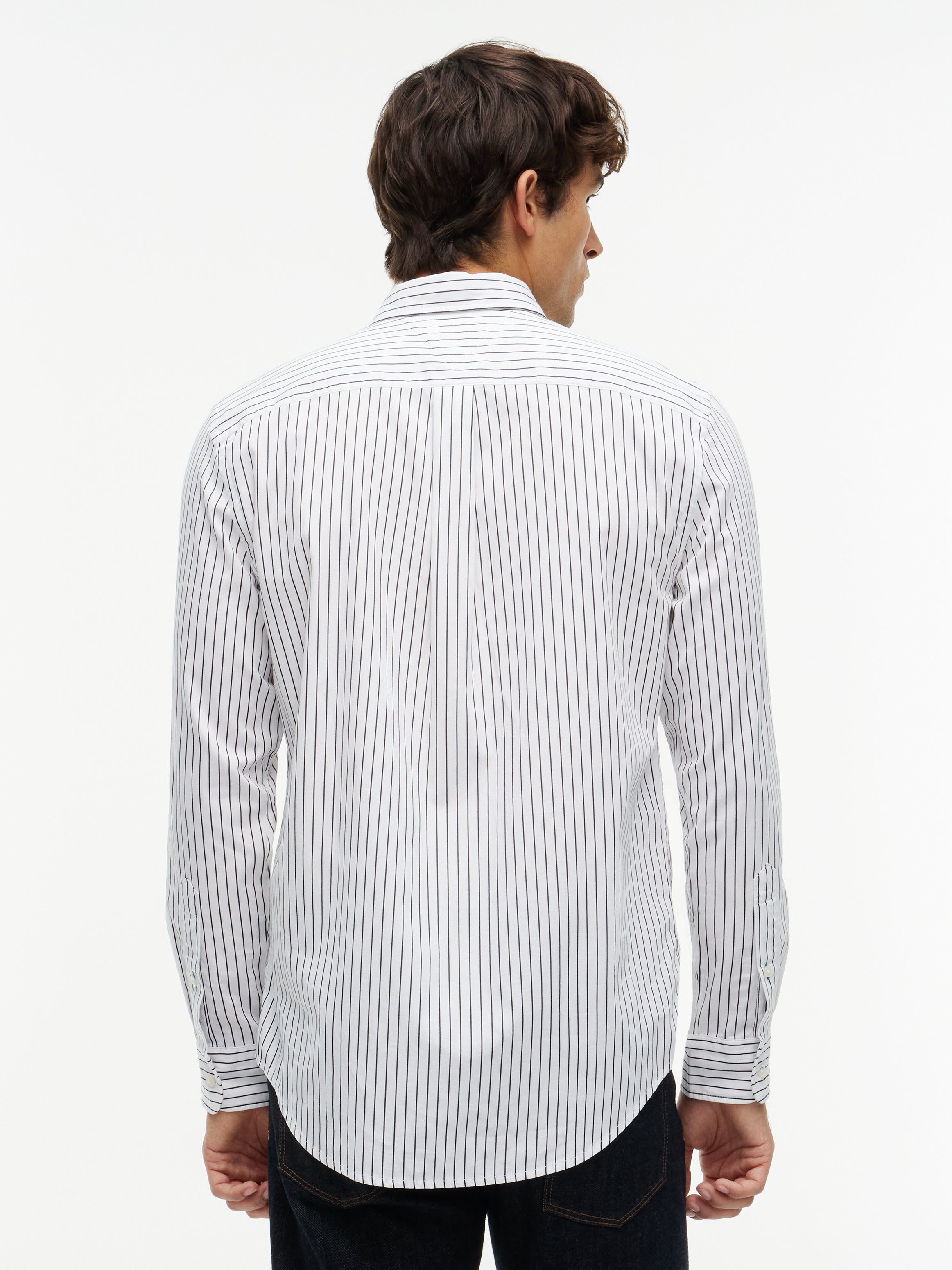 Flex Hairline Poplin Shirt