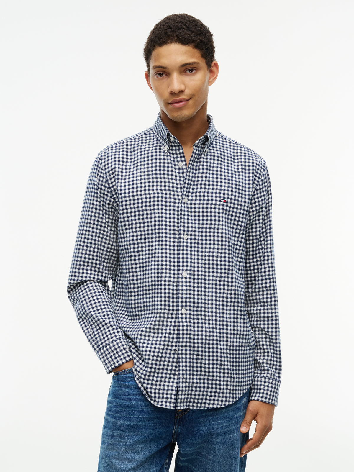 Flannel Gingham Dobby