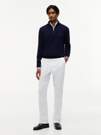 Pima Organic Cotton Cashmere Zip Mock