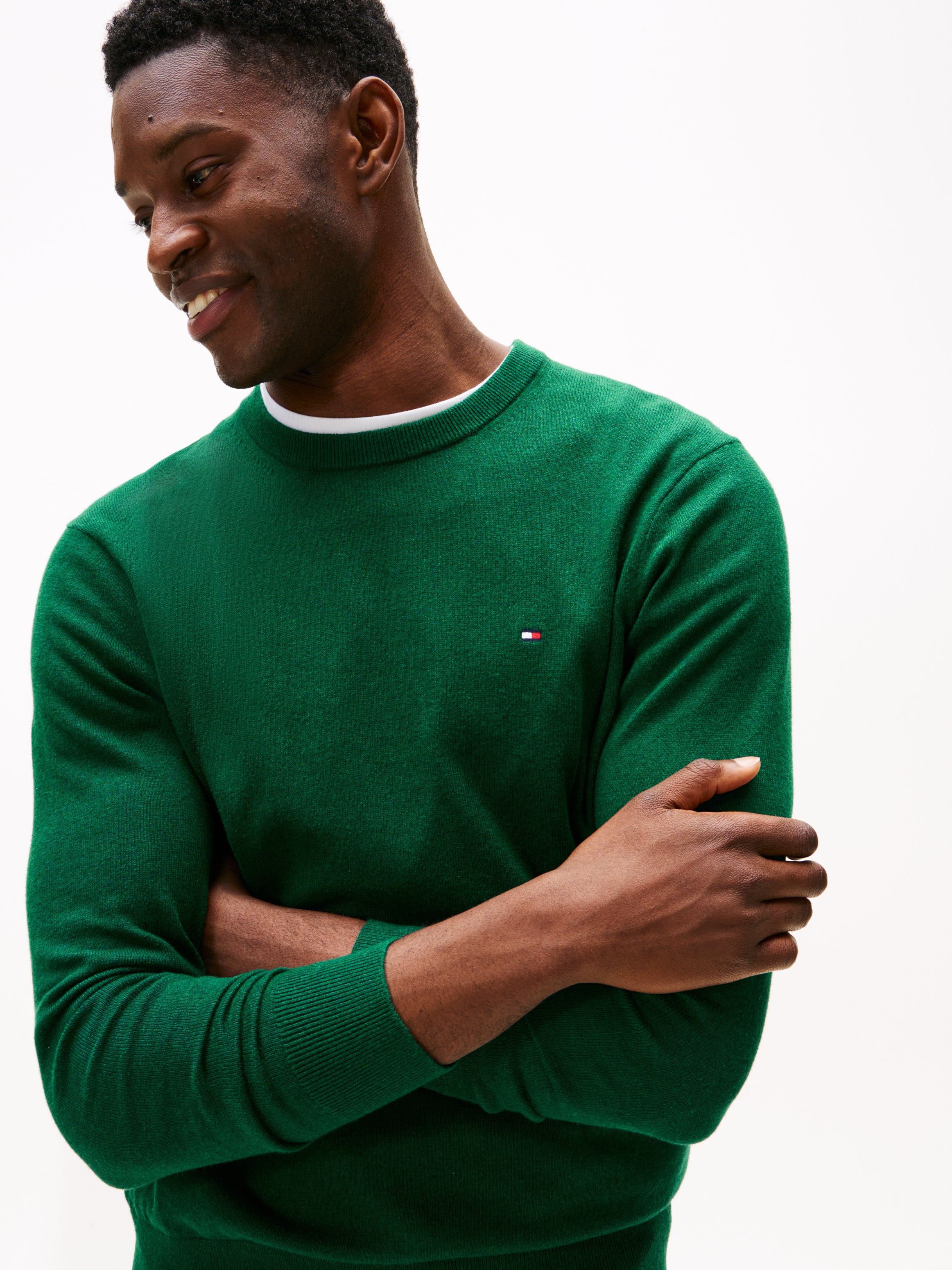 Pima Organic Cotton Cashmere Crew Neck
