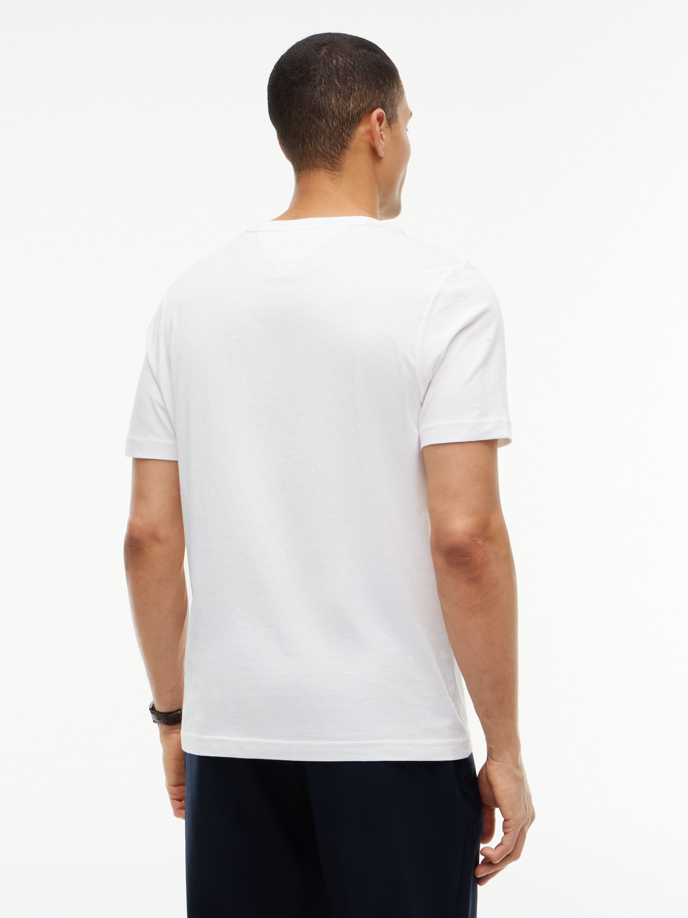 Tommy Embroidery Flag Tee