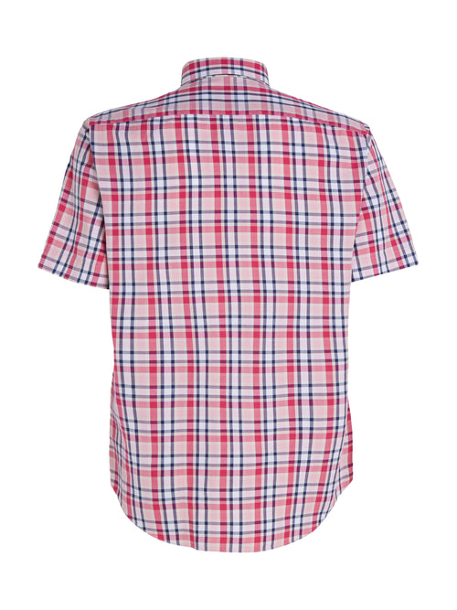 Oxford Multi Gingham Short Sleeve Shirt