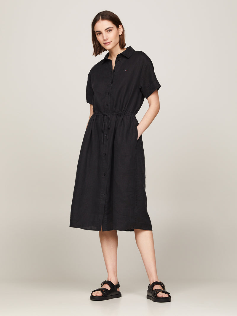 An image of the Tommy Hilfiger Midi Shirt Dress
