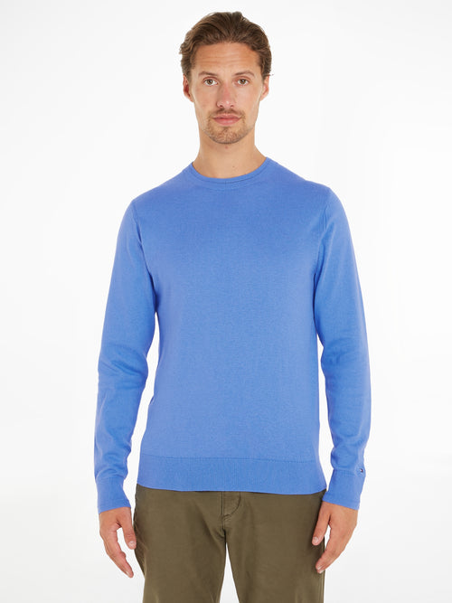 An image of the Tommy Hilfiger Cotton Crew Neck Jumper