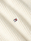 An image of the Tommy Hilfiger Ribbed Boat Neck Relaxed Jumper