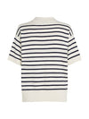 An image of the Tommy Hilfiger Stripe Short Sleeve Polo Jumper