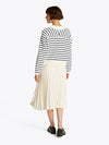 An image of the Tommy Hilfiger Mini Stripe V-Neck Sweater