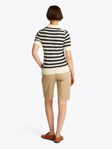 An image of the Tommy Hilfiger Button Polo Sweater