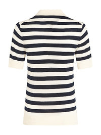 An image of the Tommy Hilfiger Button Polo Sweater