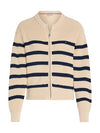 An image of the Tommy Hilfiger Zip-Thru Bomber Cardigan