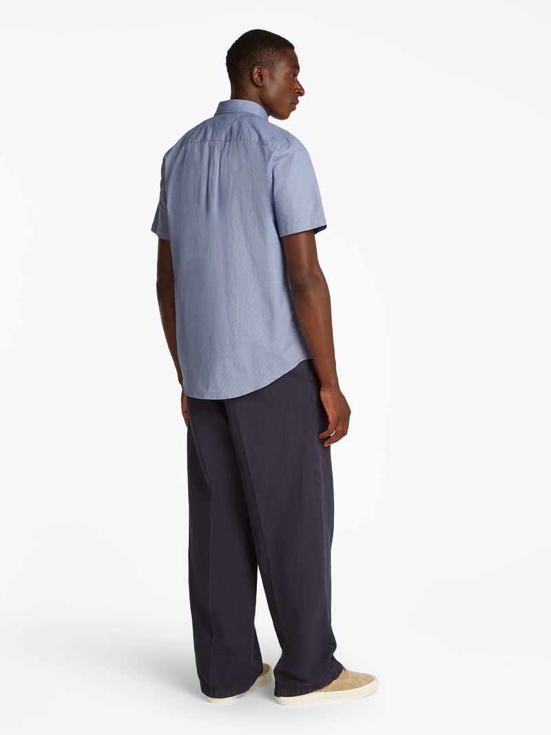 An image of the Tommy Hilfiger Flex Poplin Houndstooth Shirt