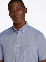 An image of the Tommy Hilfiger Flex Poplin Houndstooth Shirt