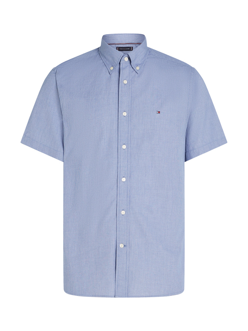 An image of the Tommy Hilfiger Flex Poplin Houndstooth Shirt