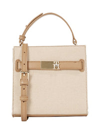 An image of the Tommy Hilfiger Heritage Canvas Crossbody Satchel