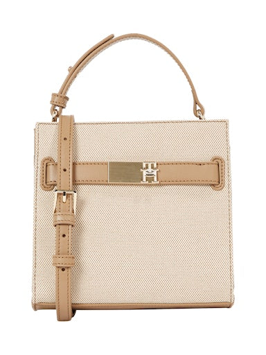 An image of the Tommy Hilfiger Heritage Canvas Crossbody Satchel