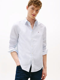An image of the Tommy Hilfiger Flex Poplin Mini Print RF Shirt