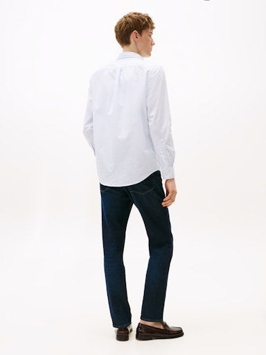 An image of the Tommy Hilfiger Flex Poplin Mini Print RF Shirt