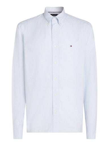 An image of the Tommy Hilfiger Flex Poplin Mini Print RF Shirt