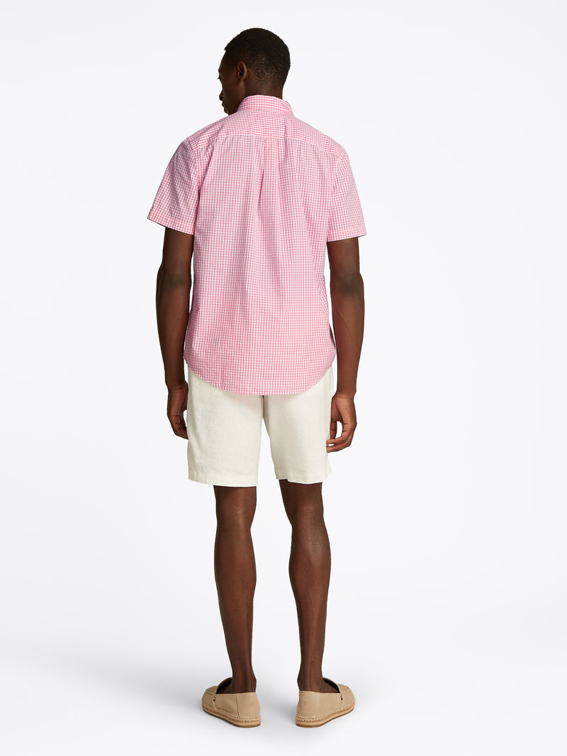 An image of the Tommy Hilfiger Flex Poplin Check Shirt