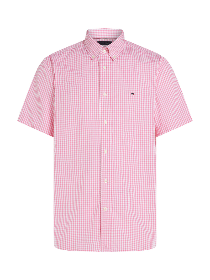 An image of the Tommy Hilfiger Flex Poplin Check Shirt