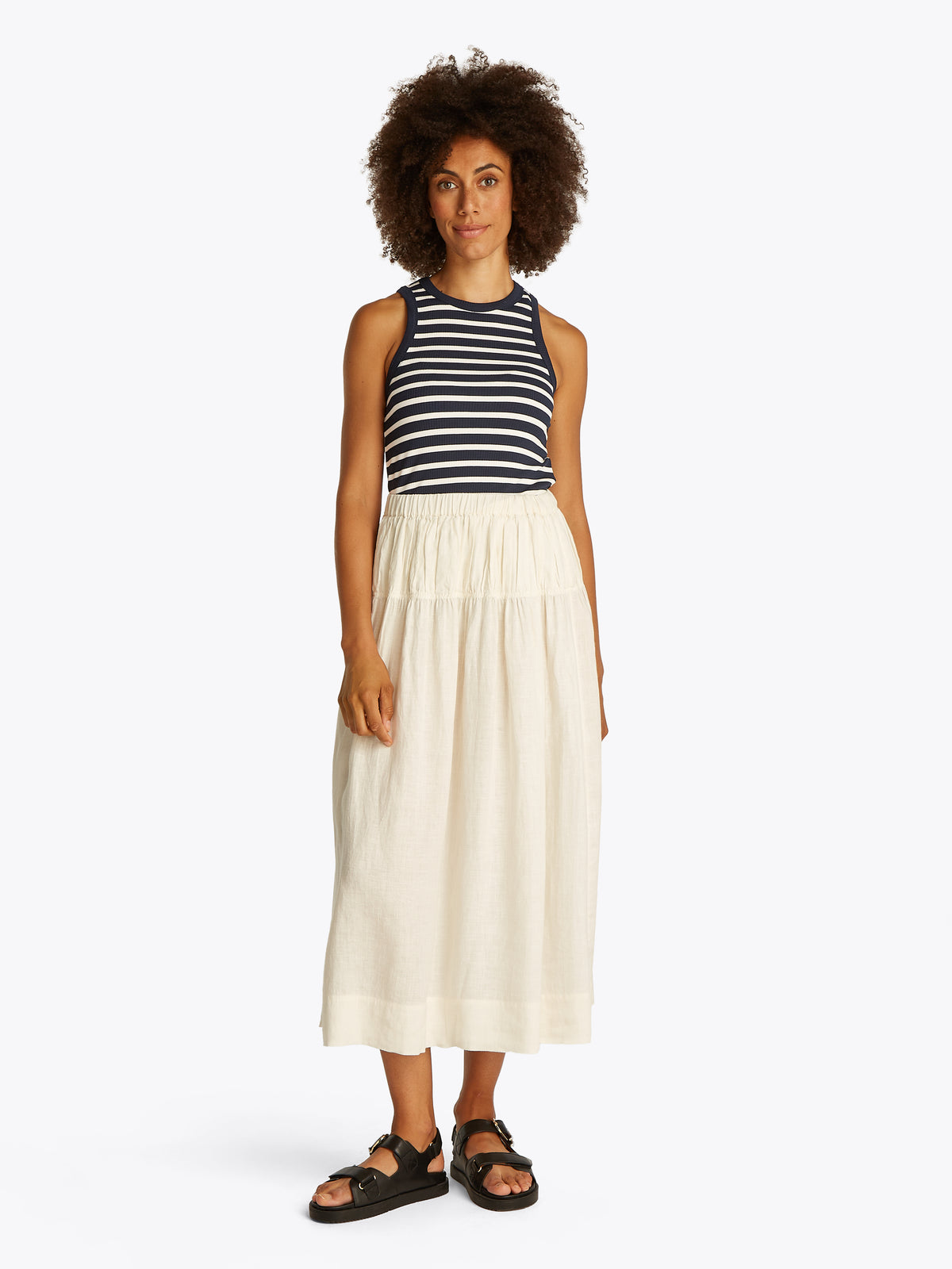An image of the Tommy Hilfiger Slim Ribbed Tank Top