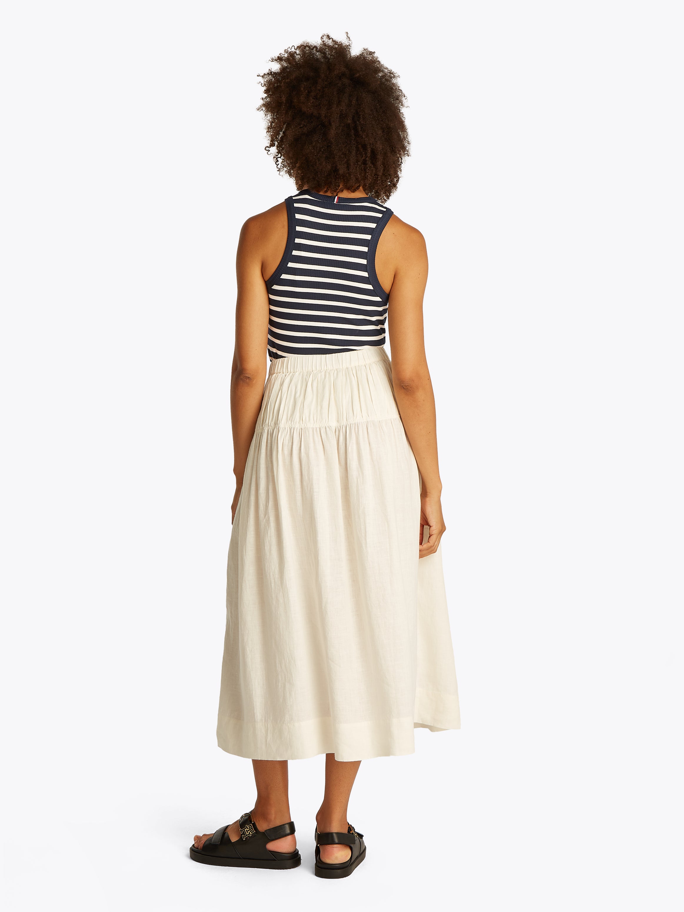 An image of the Tommy Hilfiger Slim Ribbed Tank Top