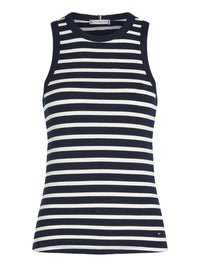 An image of the Tommy Hilfiger Slim Ribbed Tank Top