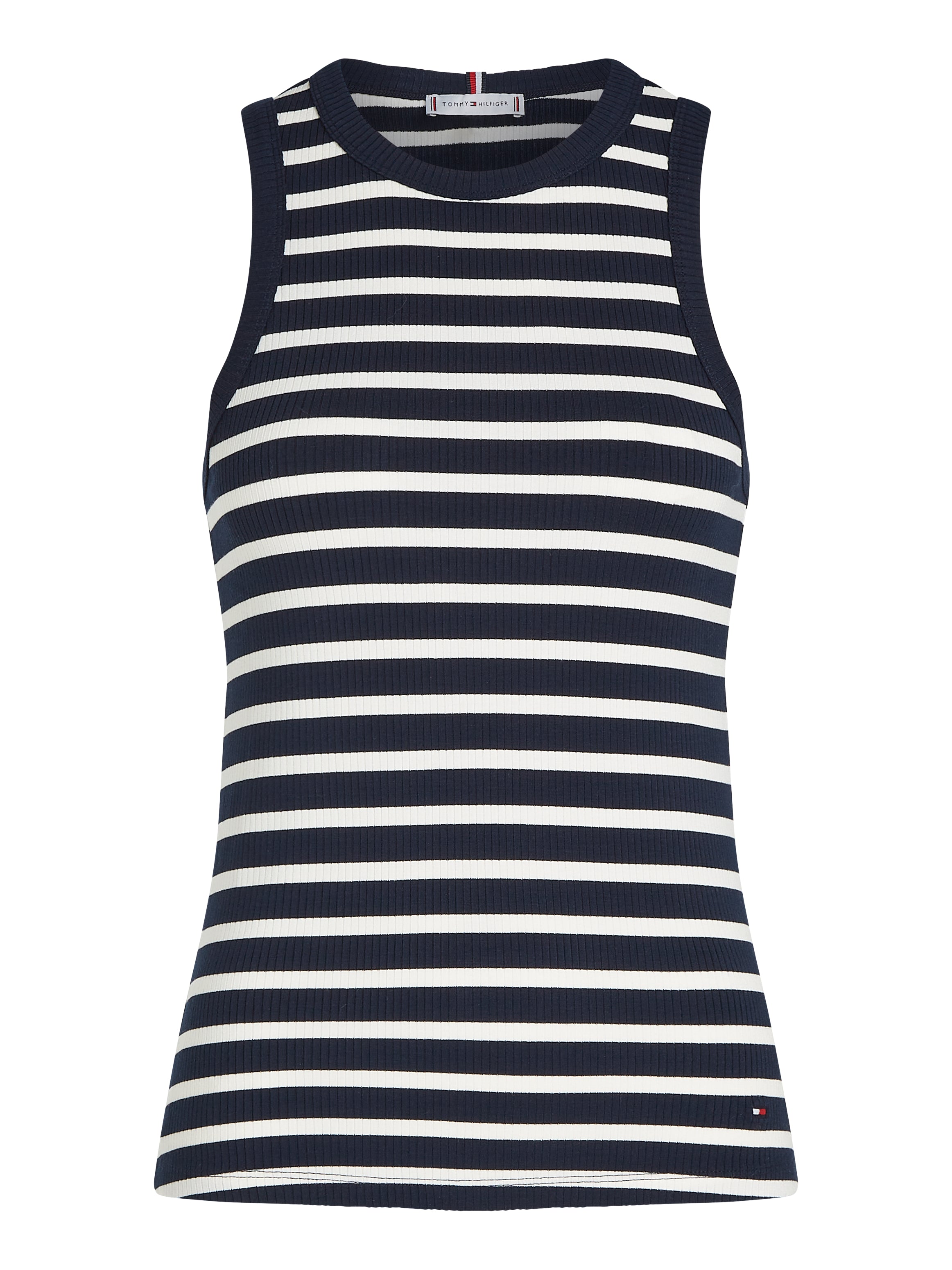 An image of the Tommy Hilfiger Slim Ribbed Tank Top