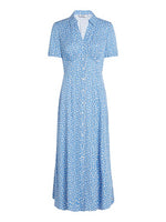 An image of the Tommy Hilfiger Fluid Viscose Shirt Dress