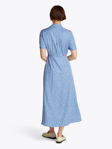 An image of the Tommy Hilfiger Fluid Viscose Shirt Dress