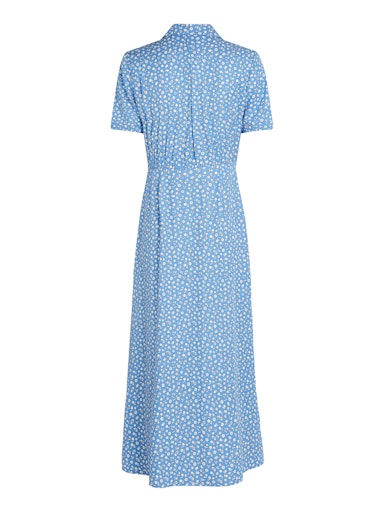 An image of the Tommy Hilfiger Fluid Viscose Shirt Dress
